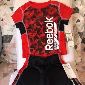 Reebok Boys 2 Piece Shirt & Shorts Outfit 12M